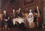 William Hogarth The Strode Family painting